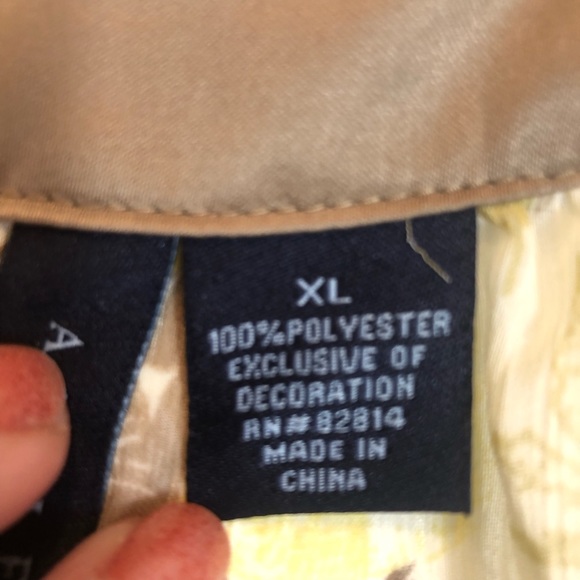 Ashley Judd Floral Square Neck Sheer Neck Blouse Size XL - Picture 2 of 7